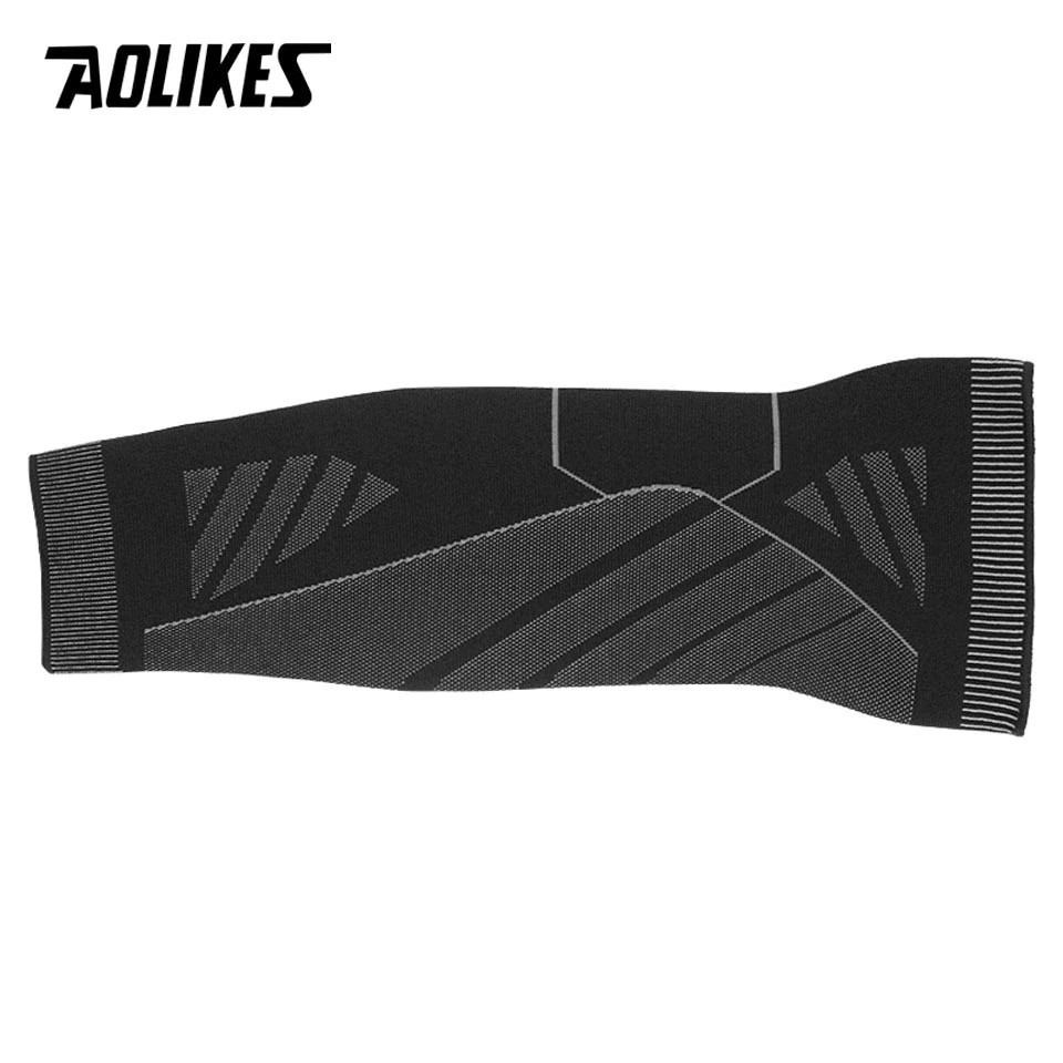 AOLIKES 7060 Leg Sleeve Calf Compression Knee Support / Deker Pelindung Lutut Kaki Panjang Olahraga