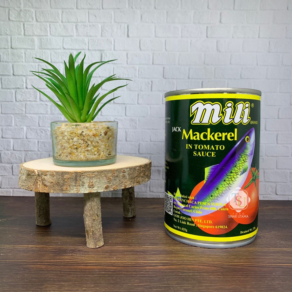

Sarden Mili Mackerel 425 Gram / Sarden Mili Asli