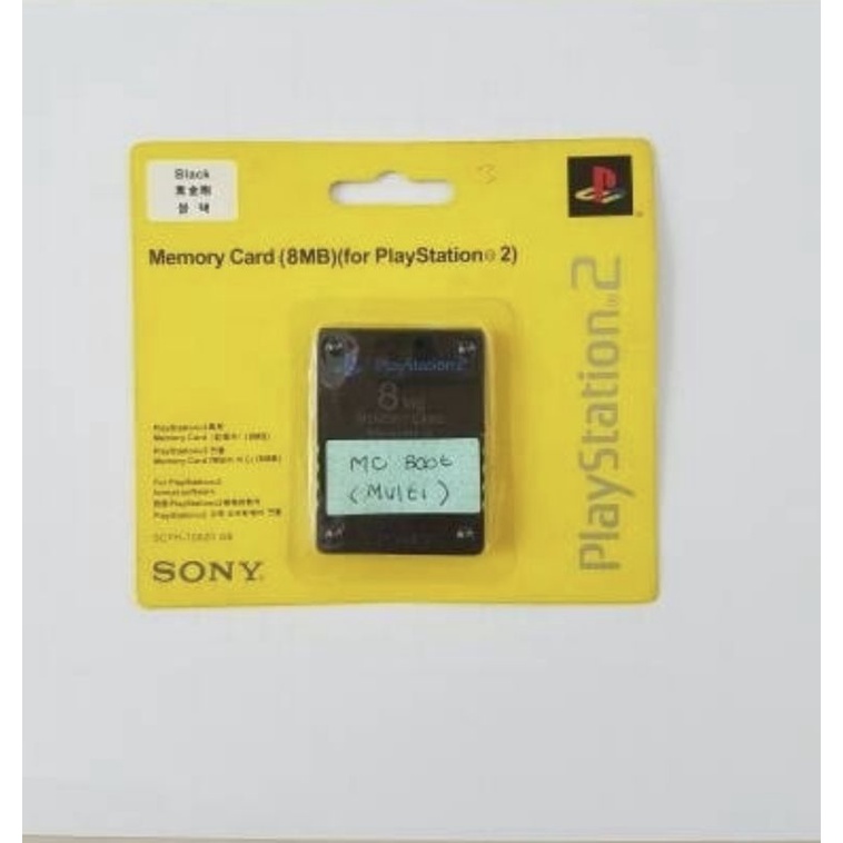 MC  PS2 8MB MEMORY CARD PS2 8MB BOOT SOFTWARE