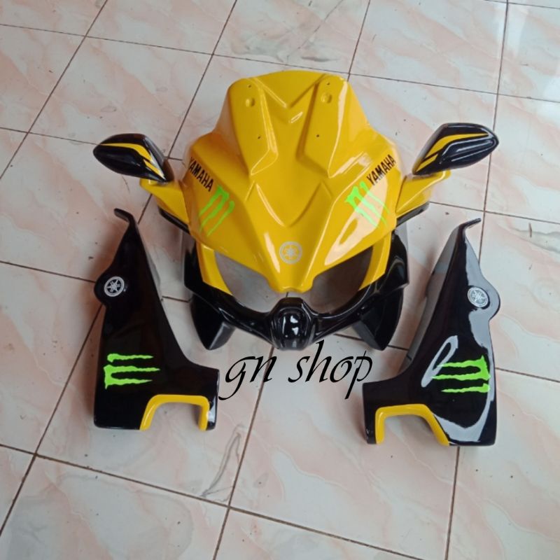 topeng predator dan cover sein nmax new