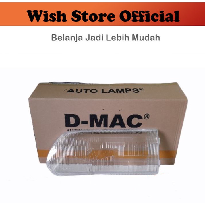 Mika Kaca HEADLAMP LAMPU BESAR DEPAN HEAD LAMP Daihatsu Zebra Jumbo S89 S-89 / BODYTECH Satuan DMAC