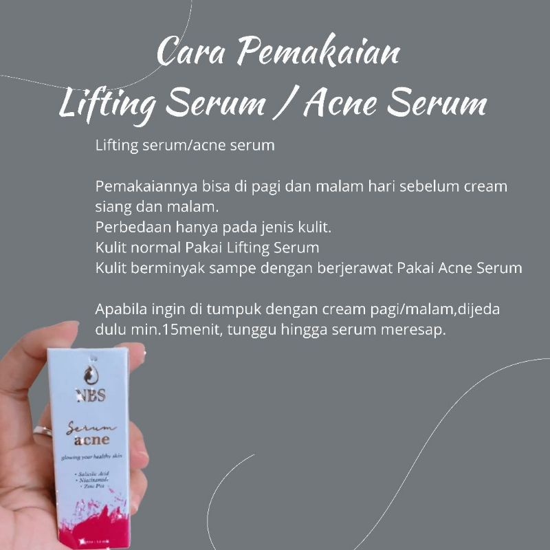 Acne serum nbs