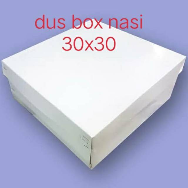 

Dus 30x30 / box nasi Polos @10pcs