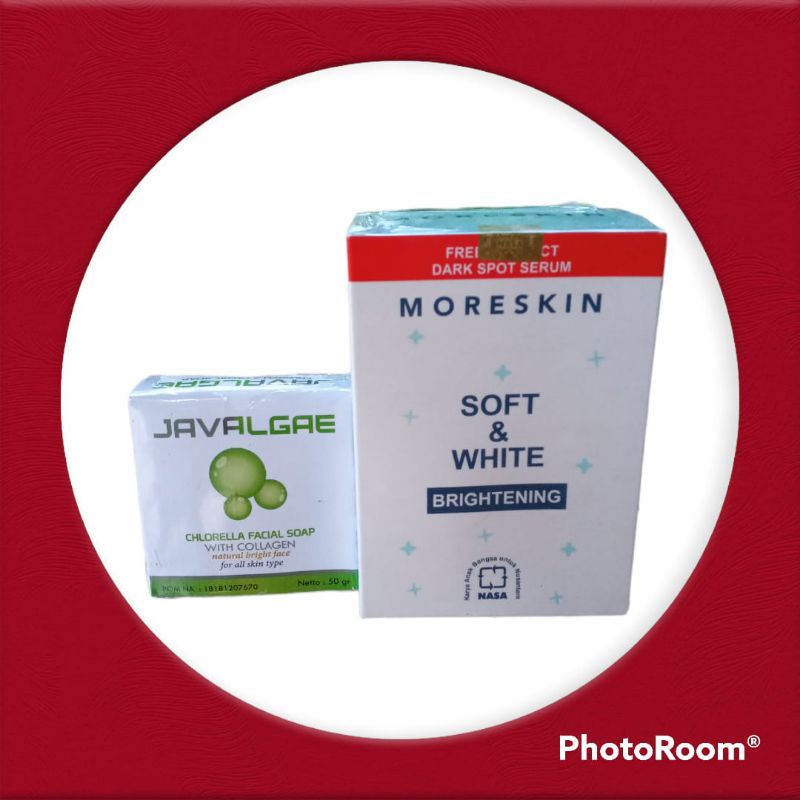 paket moreskin/moreskin paket/moreskin softwhite/soft and white moreskin/javalgae nasa/sabun javalga