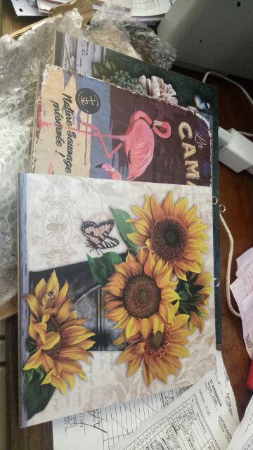 Wooden Projects Hiasan Pajangan Dinding Vintage Flamingo - Pf2