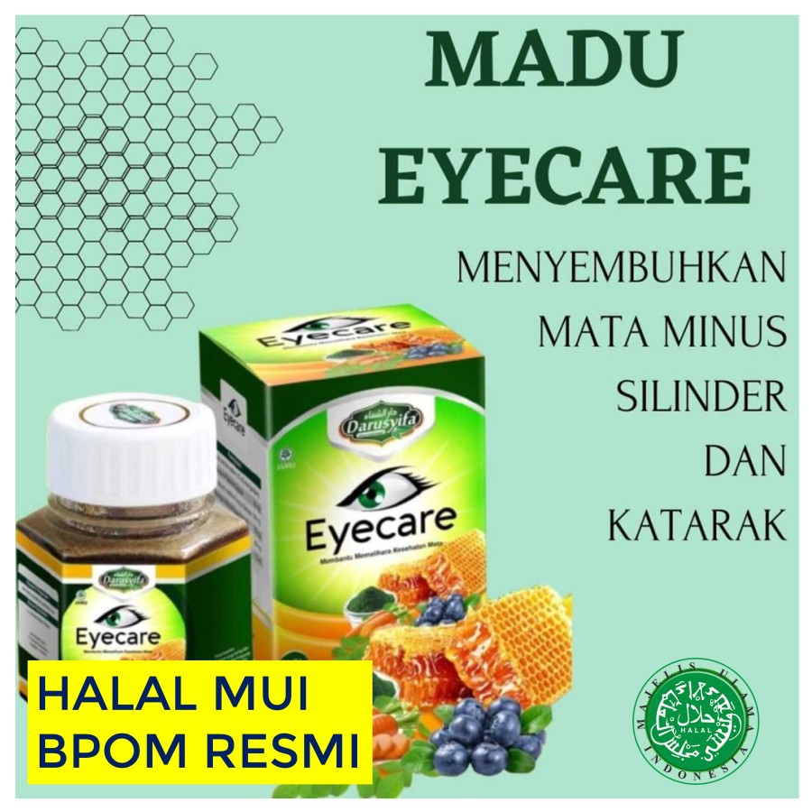 Madu Herbal Eyecare - Eye Care obat mata minus katarak rabun iritasi