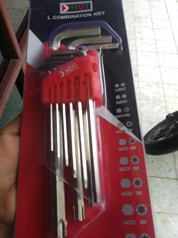 Kunci L Bintang  Segi 6