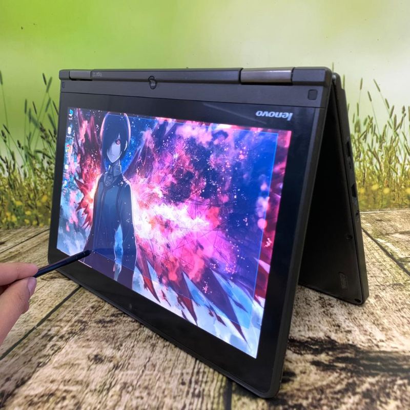 Laptop 2 in 1 TOUCHSCREEN Lenovo Thinkpad Yoga 12 Core i5 Gen 5 RAM 4GB Murah Mulus dan Bergaransi