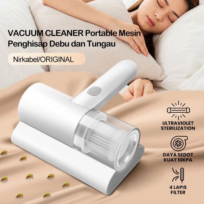 Vacuum Cleaner Mesin Penyedot Debu Anti Tungau Handheld Smart UV Vacuum Cleaner Penyedot Debu Kasur