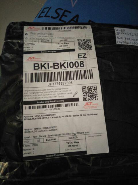 Sprei Rosewell 180 X200 X Tinggi 30/sprei Polos