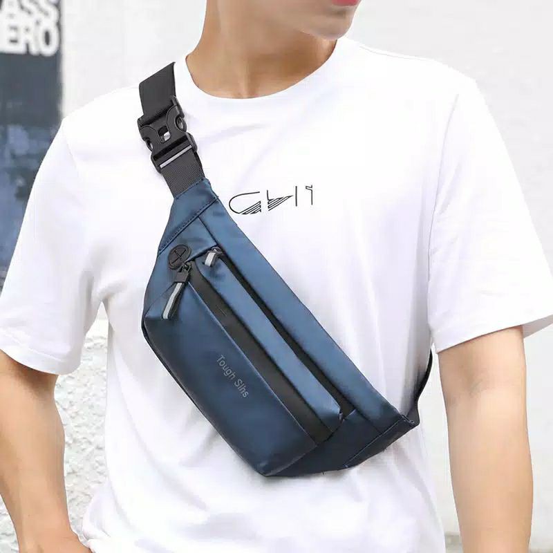 WaistBag waterproof Tough Slhs Tas selempang Anti Air