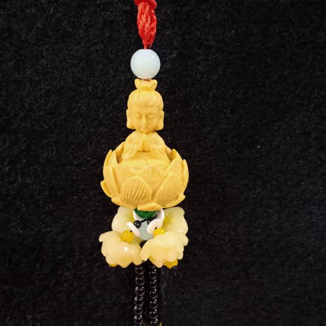 Gantungan kwan im / souvenir Buddhist/ gantungan spion mobil  / cinderamata /kado
