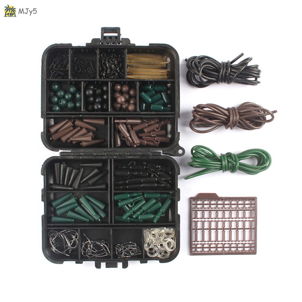 Angelsport 40 Pc Lead Clips Anti Tangle Sleeves Quick Change Swivels Dark Brown X 10 Rigs Sohotech Com Co