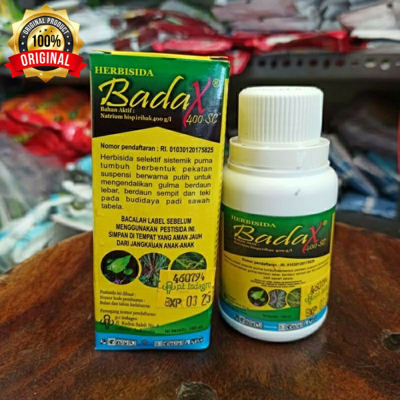 HERBISIDA BADAX 400 SL 100 ML | HERBISIDA PURNA TUMBUH KHUSUS PADI
