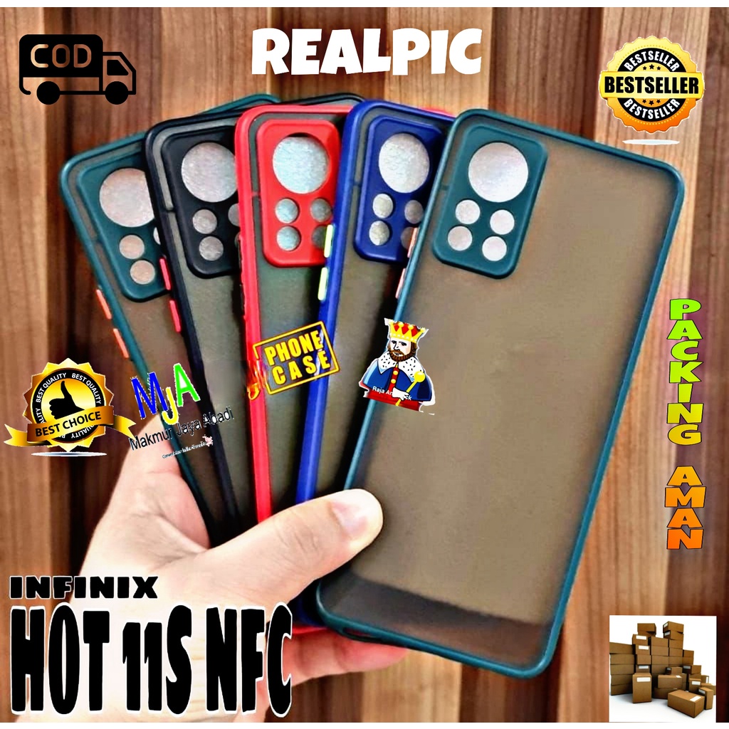 SOFTCASE INFINIX HOT 11S NFC - CASE MATTE FULL COLOUR MY CHOICE BUMPER CASE PELINDUNG KAMERA