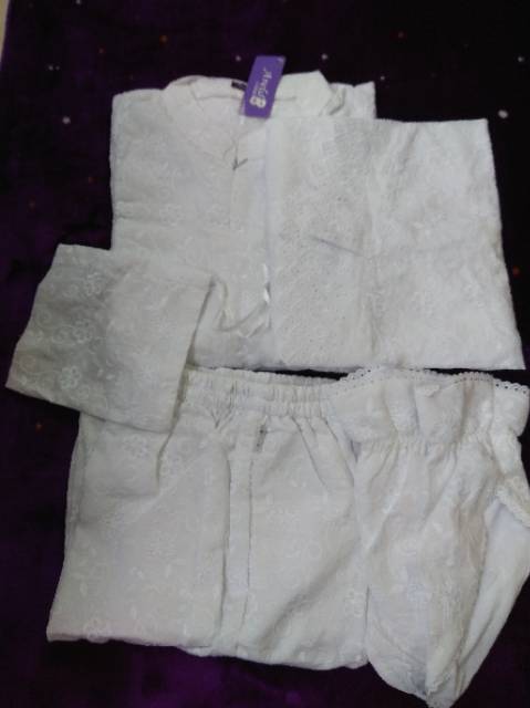 Baju ihrom wanita satu set (komplit) khusus jumbo ks 09