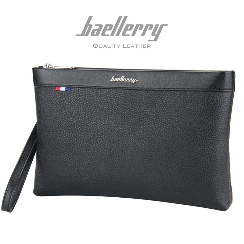 BAELLERRY S1129 Clutch Pria Wanita Bahan Kulit PU Leather Premium WATCHKITE WKOS