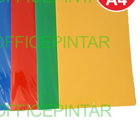 

➱ Clear Holder Daiichi ukuran A4 isi 40 lembar - Merah ♚
