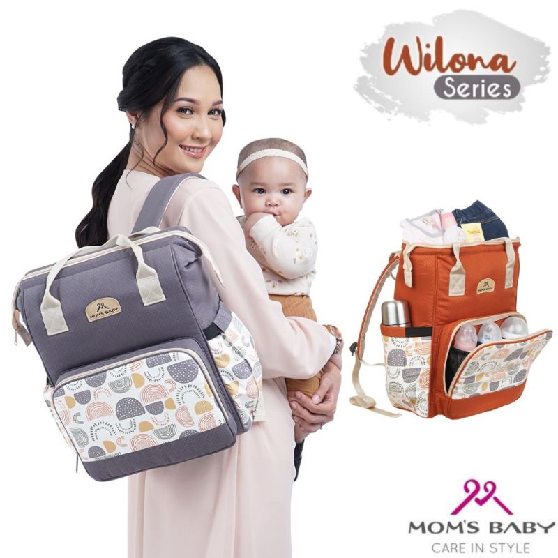 Moms Baby Tas Bayi Ransel Wilona Series