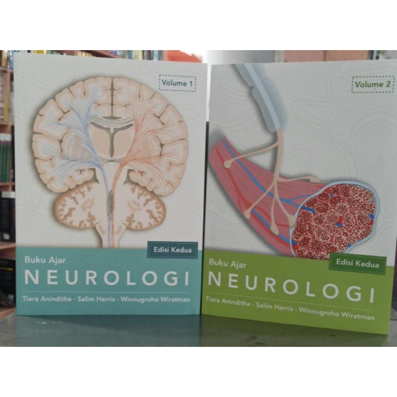 Jual Satu Set Buku Ajar Neurologi Buku 1 Dan 2 Original Full Colour Fk