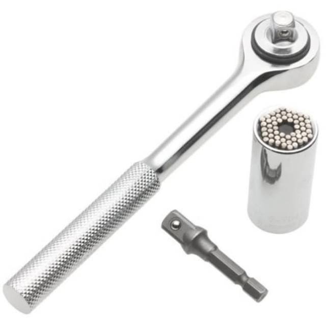 Gator Grip Universal Perkakas Original Kunci Set Pas Universal Shock tang Baut Soket