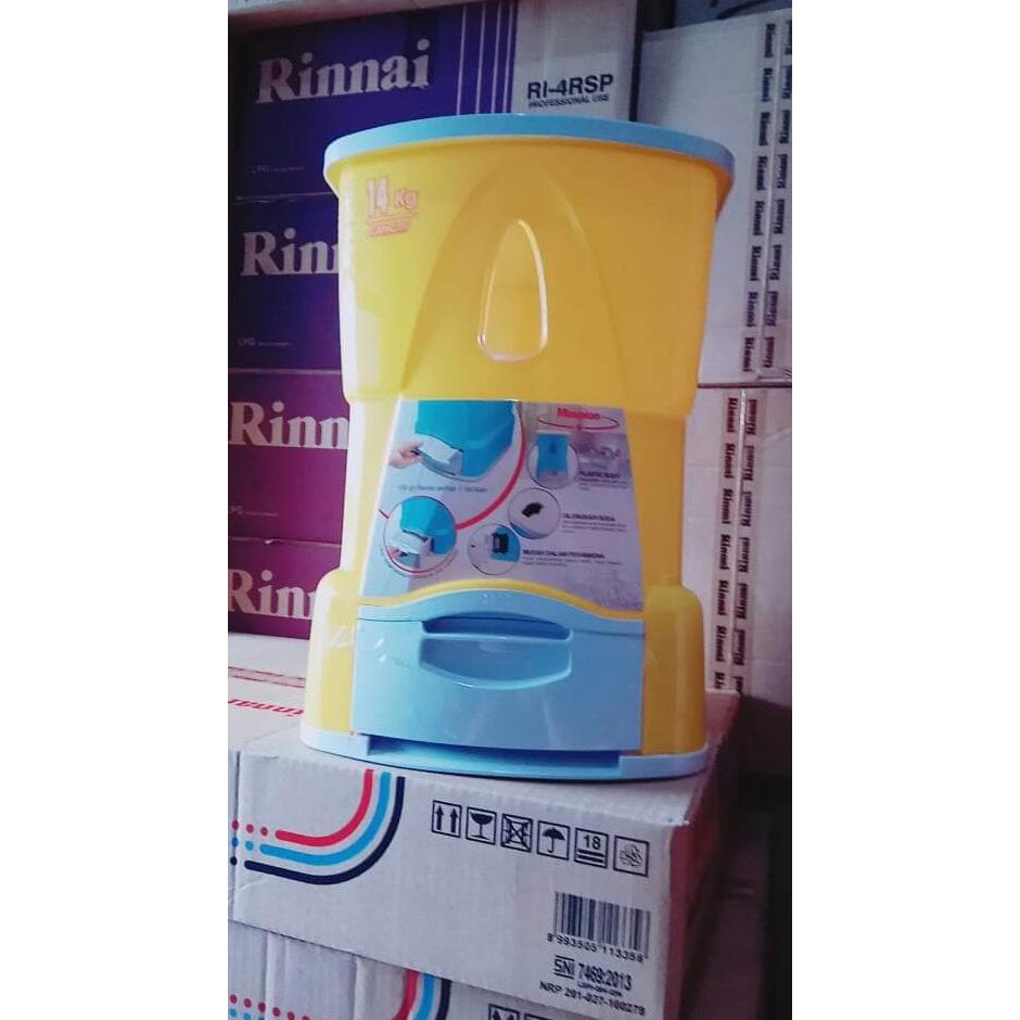 

BERAS- RICE BOX MASPION MRD1400AP MRD-1400 14KG TEMPAT BERAS - PROMO -UNGGULAN.