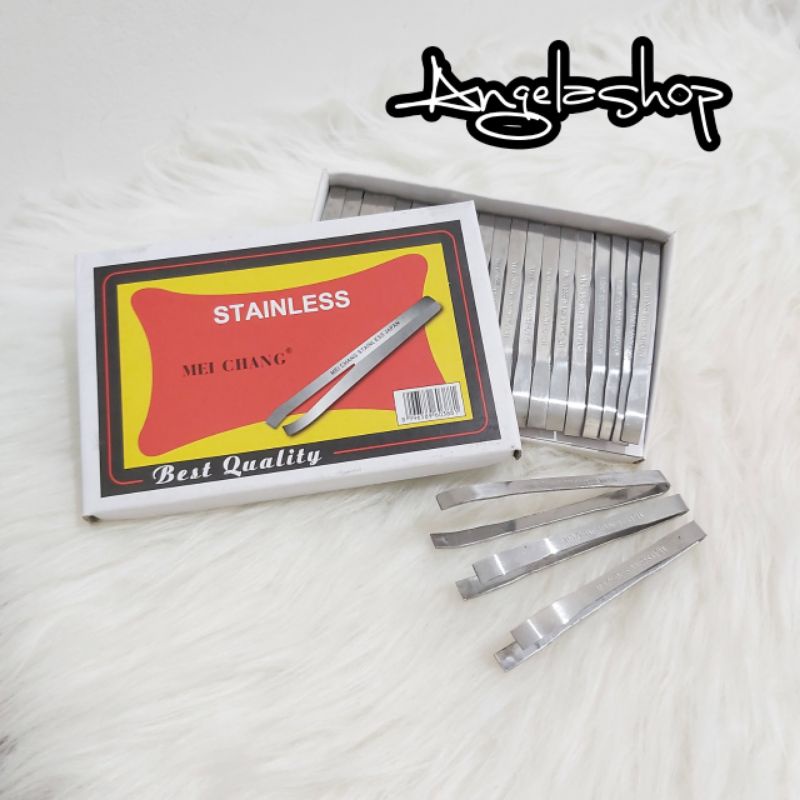 PINSET STAINLESS STELL / PINSET STAINLESS ISI 20 PCS KISLENE