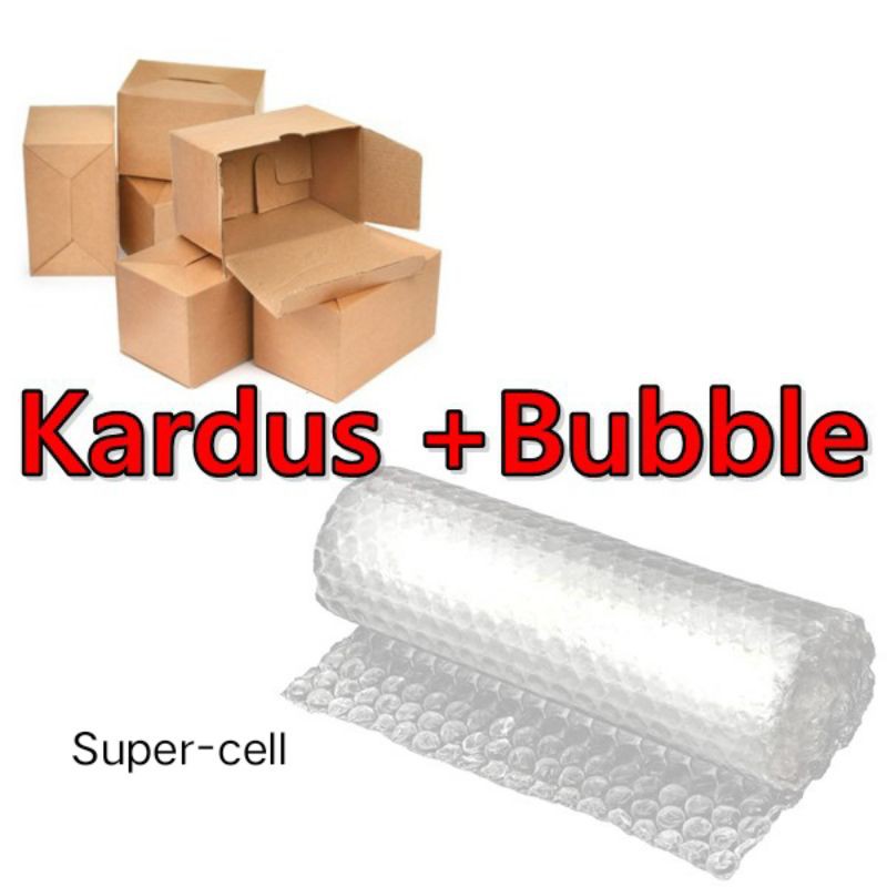 

TAMBAHAN KARDUS+BUBBLE WARP PACKINGAN