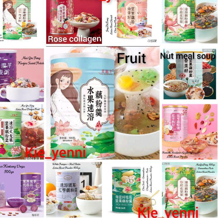 

[KODE 860Z0] Lotus Root Powder/OUFEN/ bubur akar teratai / makanan diet sehat/ sarapan diet oufen/ chia seed /qiya seed/bubuk teratai