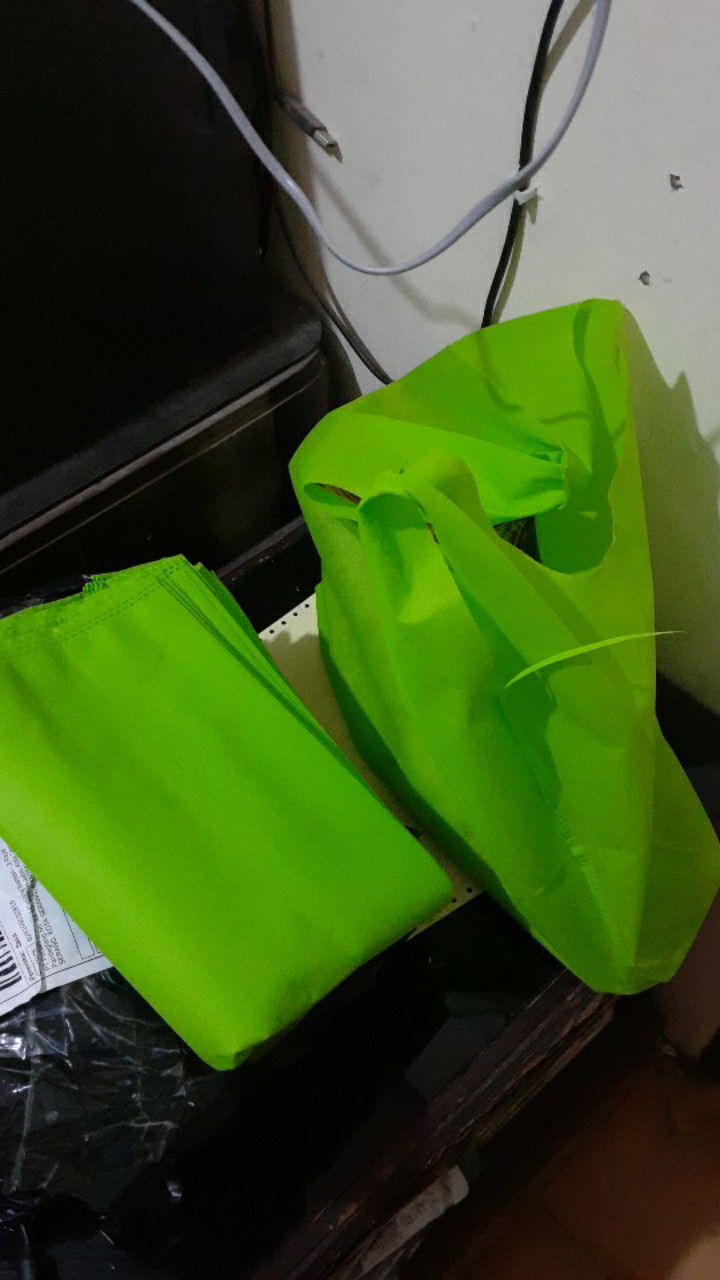 Tas Spunbond Besar Jumbo 35x55 Model Kresek Tas Kain Belanja Sponbon Bahan Kain Furing Non Woven