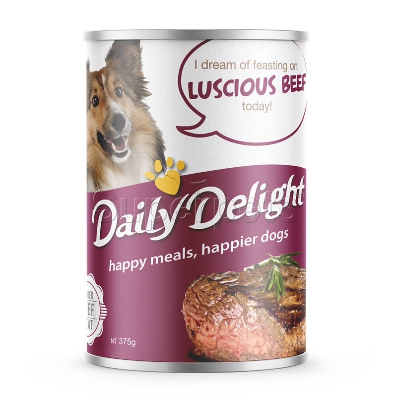 Wet Dog Food Makanan Basah Anjing Daily Delight