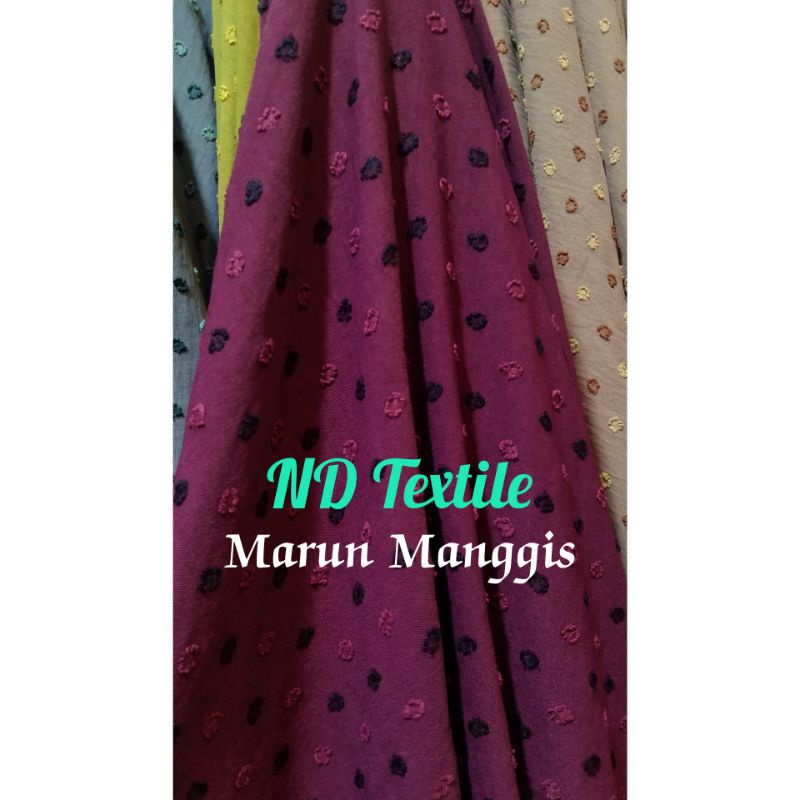 Kringkle Dot/Harga Tertera 1/2mtr/minimal order 1mtr