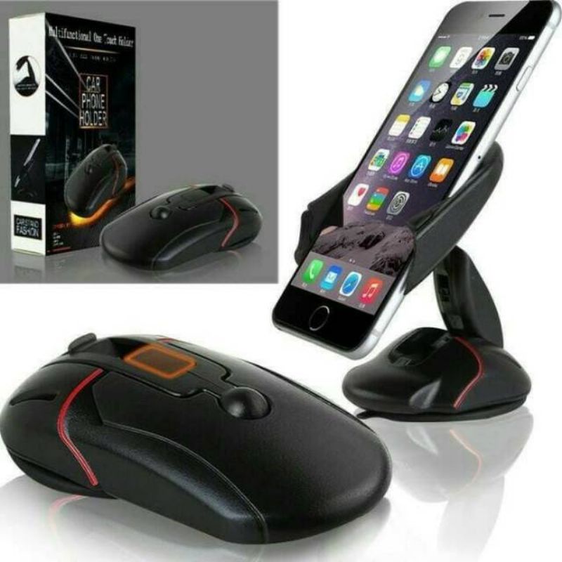 CAR HOLDER MOUSE DUDUKAN HP BENTUK MOUSE