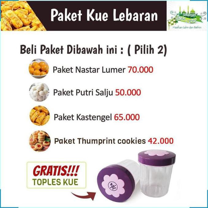 

Hot Item Jne Posgosend Paket Kue Kering Lebaran