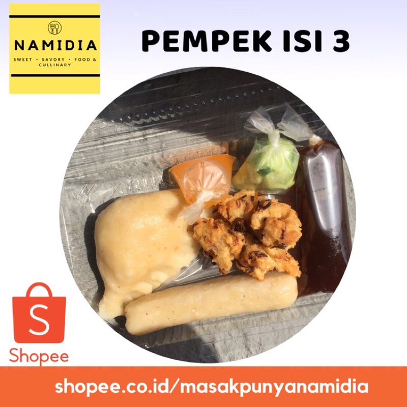 

PEMPEK PALEMBANG MURAH NAMIDIA ISI 3 MACAM