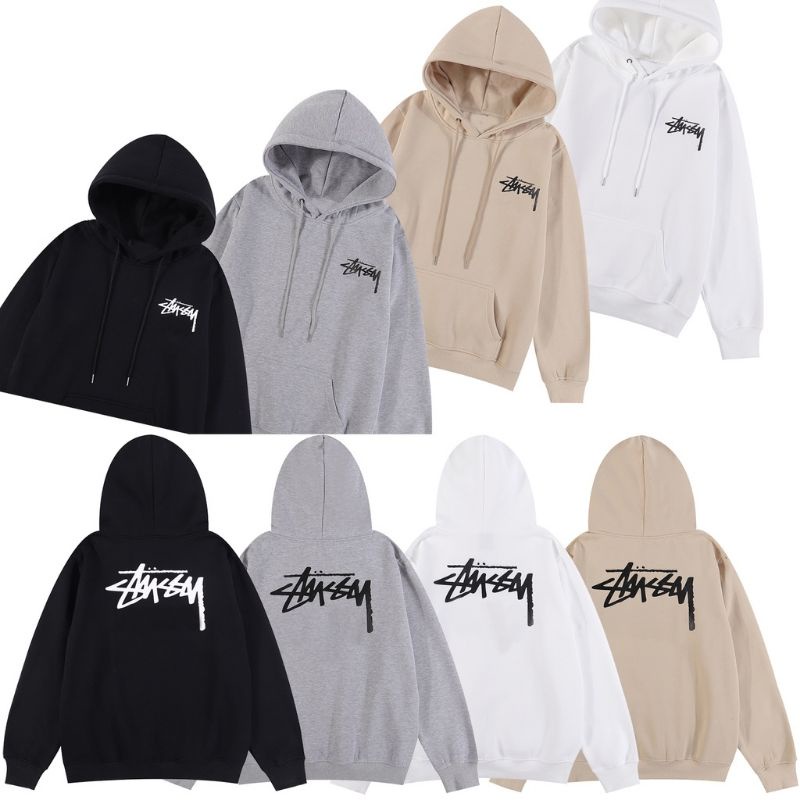 Jaket Hoodie STUSSY Big Size ( S - 6XL ) Unisex Jumper Streetwear Urban Style Jumbo S M L XL XXL XXX