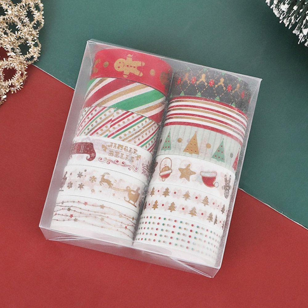 Top 12pcs /set Washi Tape Sastra Baru Scrapbooking Gadis Hati Kecil Segar Kreatif Alat Tulis DIY Bahan