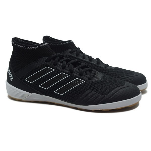 Sepatu Futsal Adidas Predator 18.3 IN - Black/Black/White