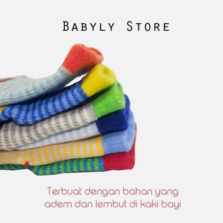  Kaos  kaki  bayi  SNI 0 12 bulan  gambar animals cute Shopee 