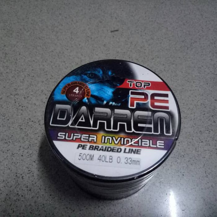 Benang PE 500Mtr 40LB-0.33mm Murah Berkwalitas AP-1002