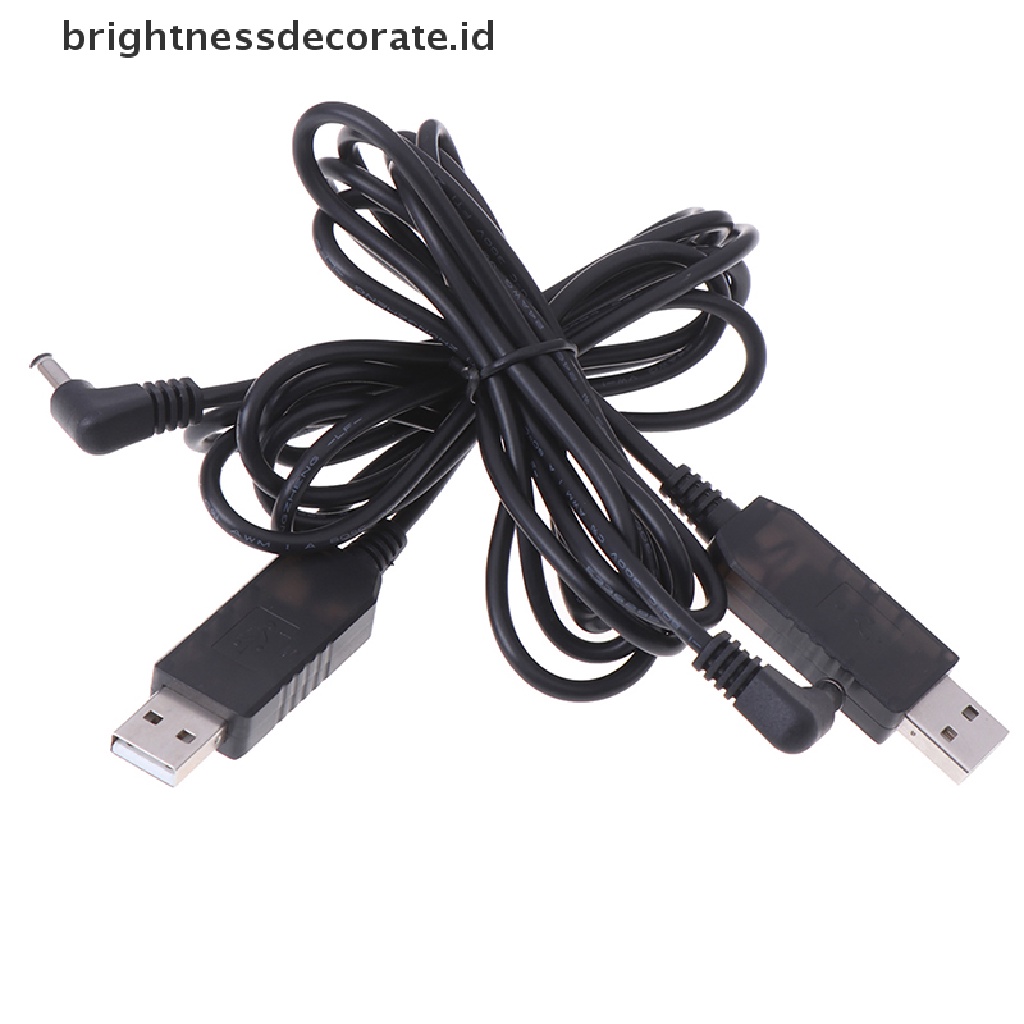 Kabel Konverter Konektor Jack Step Up Usb Dc 5v Ke Dc 9v 12v 2.1x5.5mm