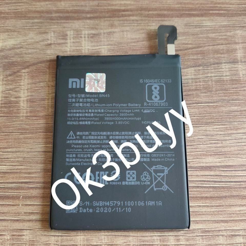 XIAOMI BN45 - Baterai XIAOMI REDMI NOTE 5 BN45 Battery Batre Batrei HP Xiao Mi Redmi Note 5 ORIGINAL