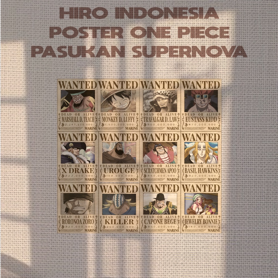 [ISI 12PCS] Poster Anime Jujutsu Kaisen Dinding Kamar Yuji Itadori Megumi Fushiguro-12PCS | Supernova