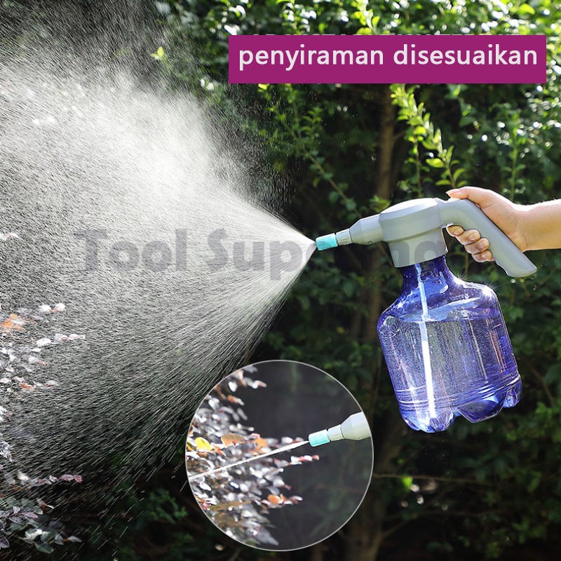 Tool Superman 3Liter Botol Spray Elektrik Botol Spray Elektrik,menyirami taman,kaleng penyiram listrik,Satu sakelar kunci