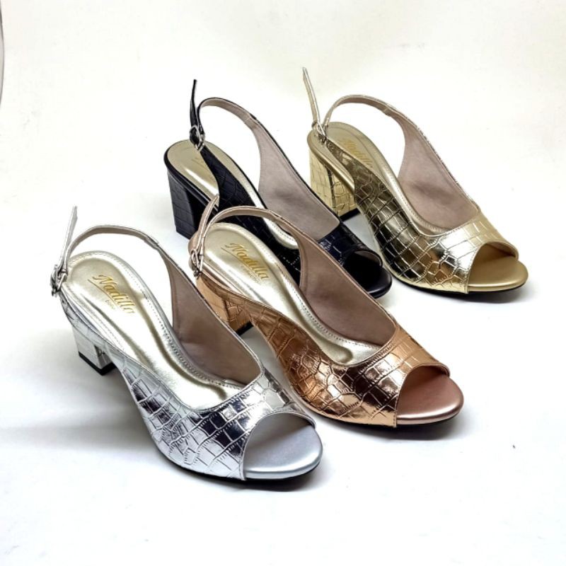 nadilla Nd-8840 sandal Pesta Wanita Heels Wanita Hak Tinggi Sendal Terlaris Wanita