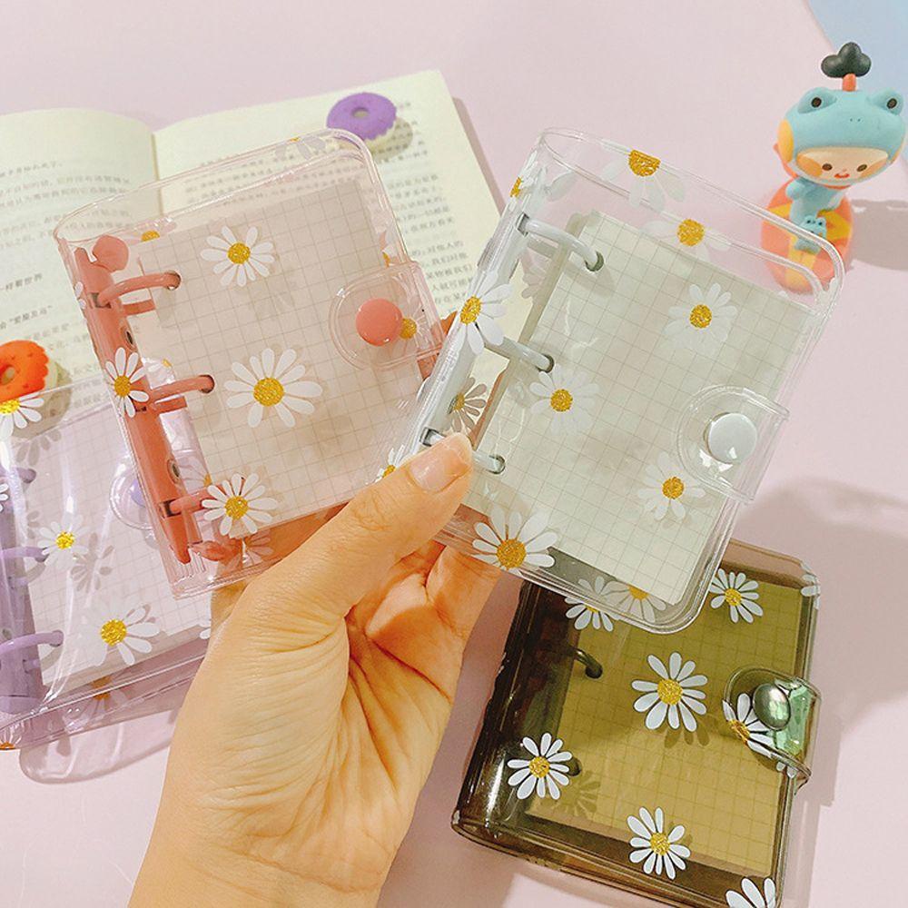 NICKOLAS1 Daisy Notebook Siswa Kawaii 3lubang Planner Jurnal Hand Book Loose Leaf