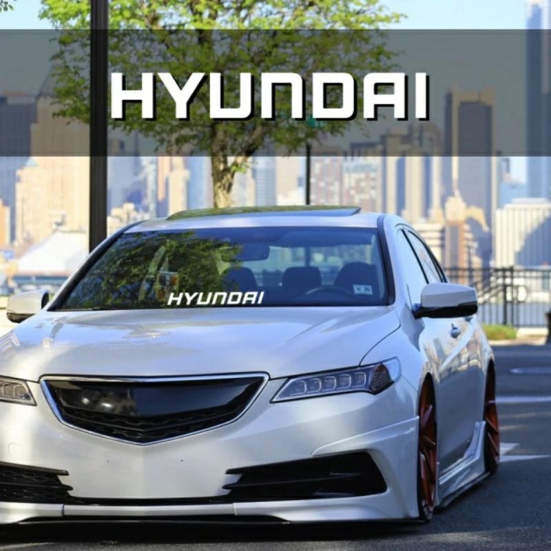 Stiker Mobil Hyundai Stiker Kaca Body Mobil