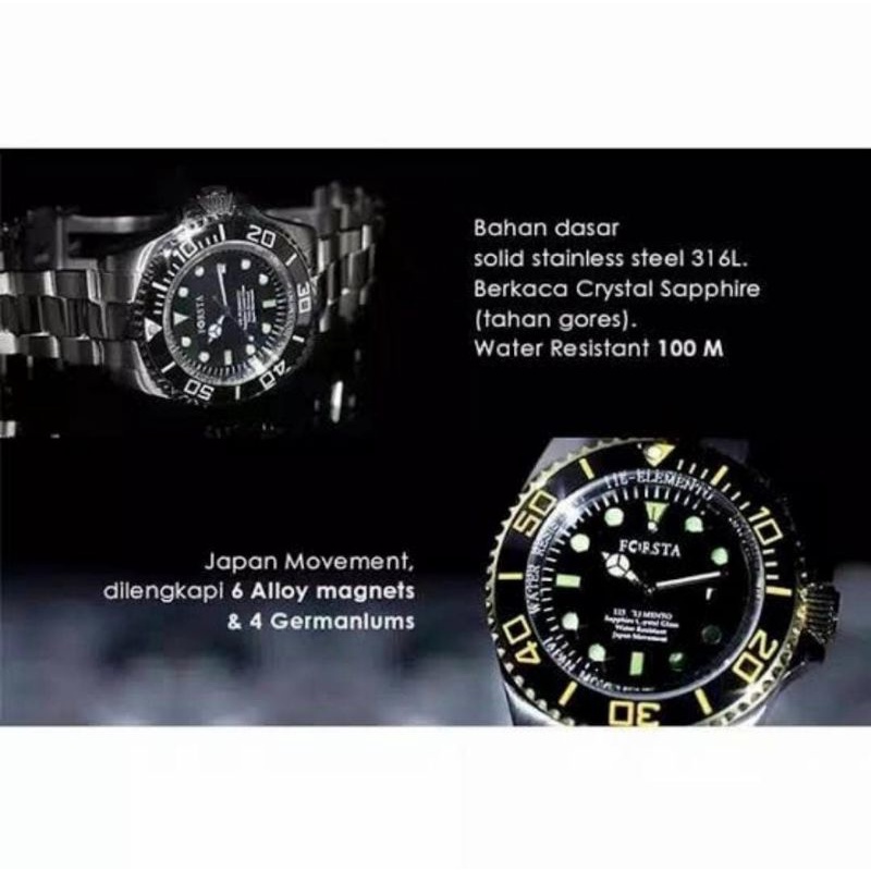 Forsta Elemento Jam Tangan Second