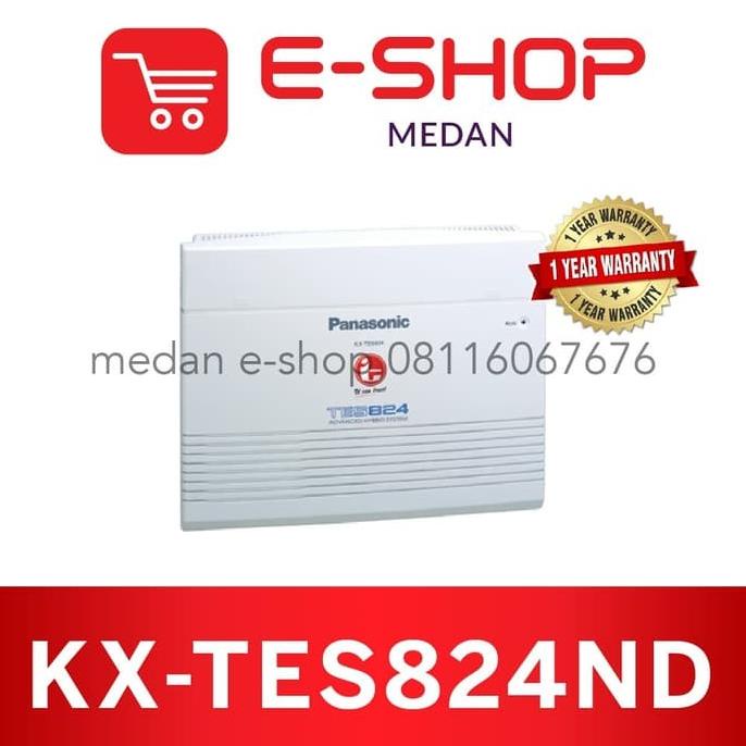] Panasonic PABX 3 lines (CO) 8 Extension PBX Unit KX-TES824