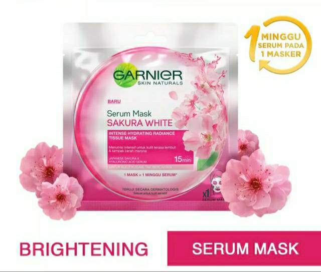 OliveShop ❤ Garnier Masker Wajah Garnier Serum Facial Sheet Mask